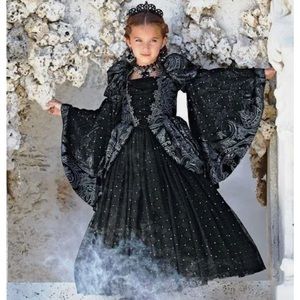 Chasing Fireflies Wicked Princess Queen dress 16 NWOT